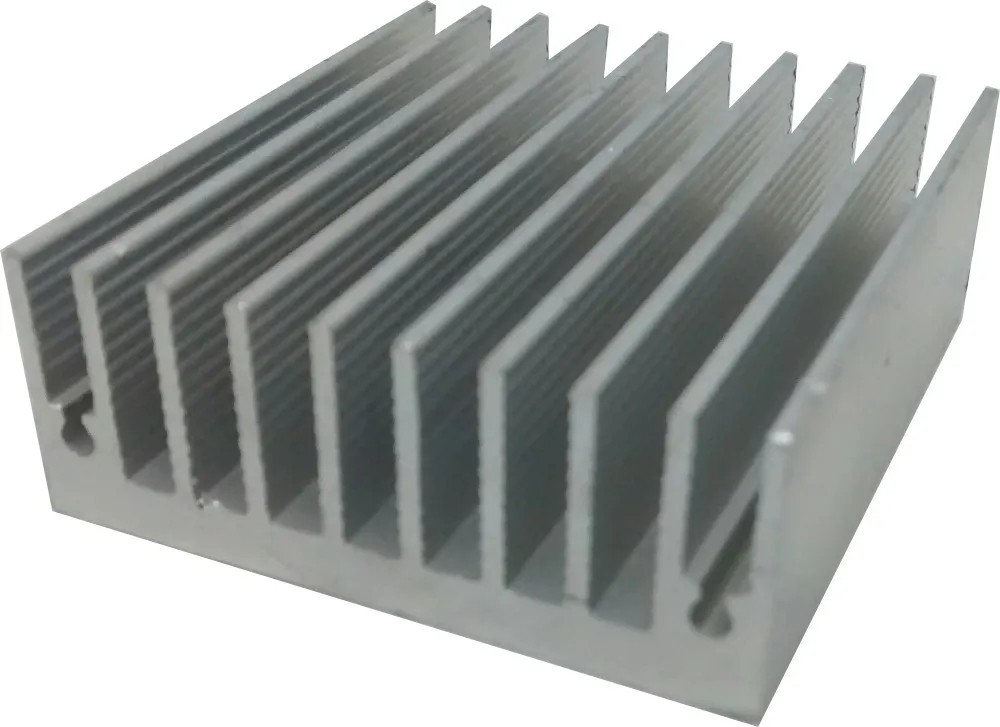 Disipador De Calor Aluminio Efecto Peltier 50mm x 45mm x 18mm