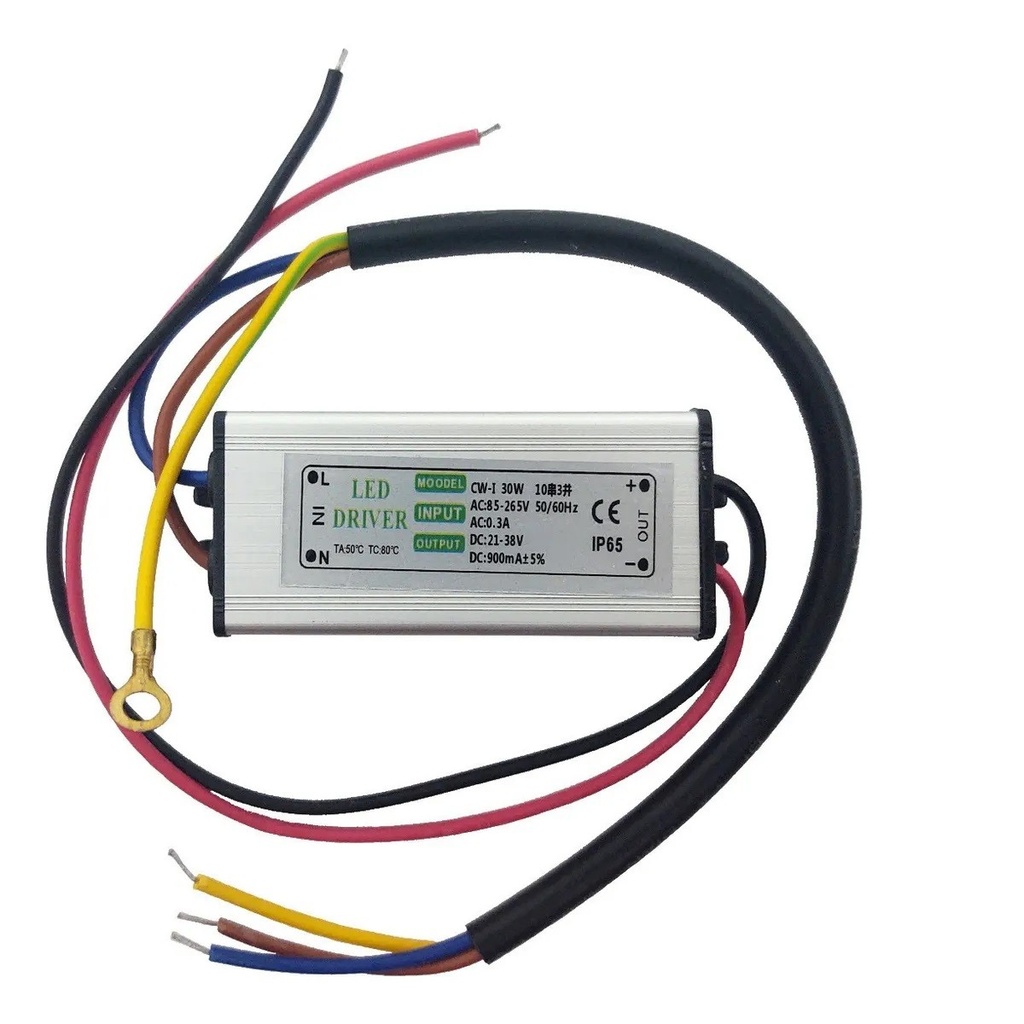 Driver Alimentación Para Luz Led 30W
