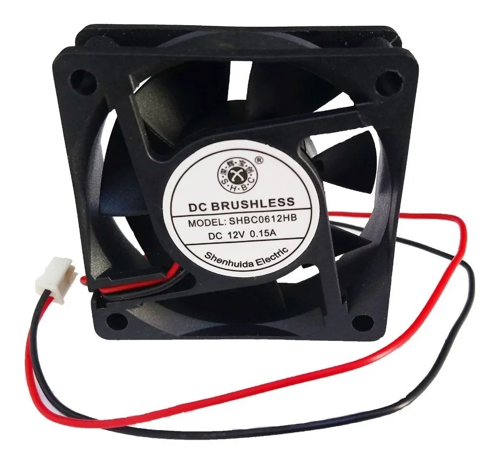 Ventilador Disipador Cooler 12V 0.15A 60mm x 60mm CPU