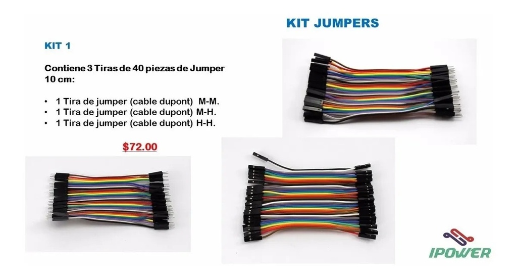 Kit De Jumpers Cable Dupont (kit 1)
