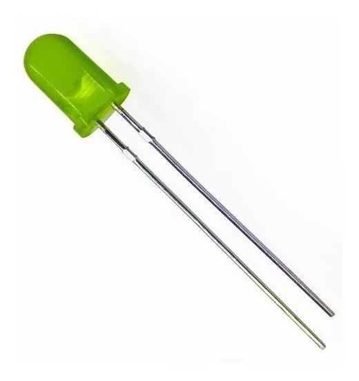 Led Opaco 5mm Verde