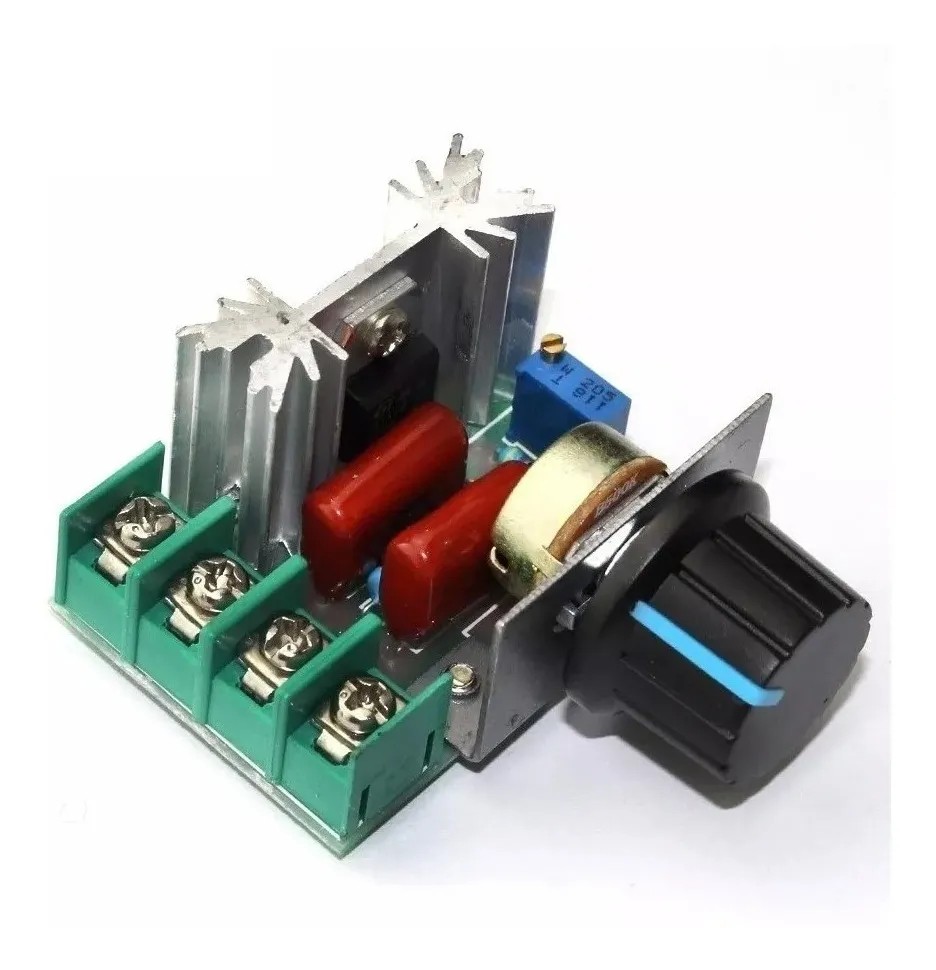 Dimmer Regulador De Voltaje Control De Velocidad Luz C.A. 220V 2000W