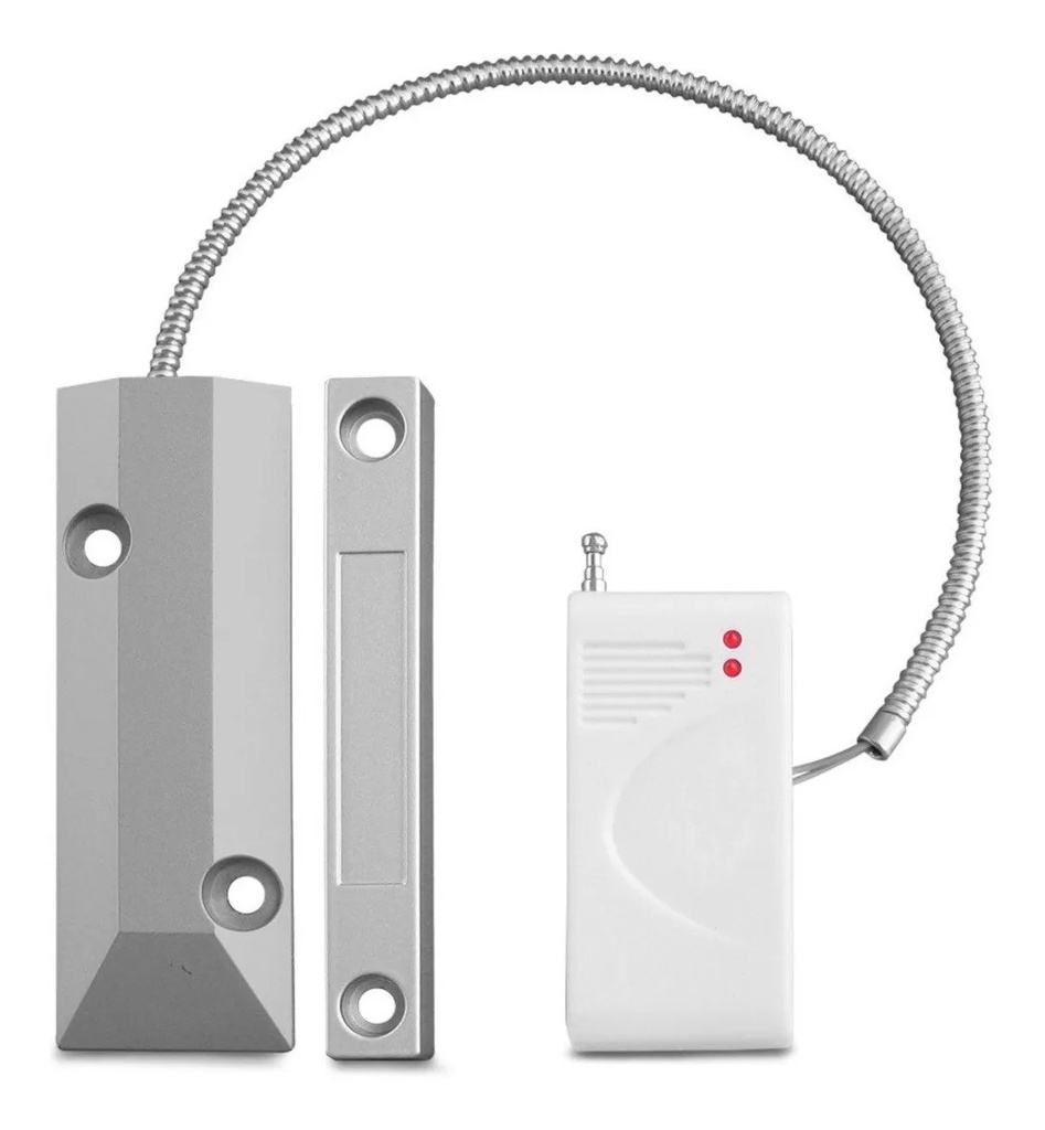 Sensor Magnético Inalámbrico Alarma Cortina Metálica Negocio