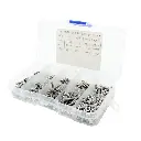 Kit De Tornillos 9 Valores Y Tuercas Milimétricas M3