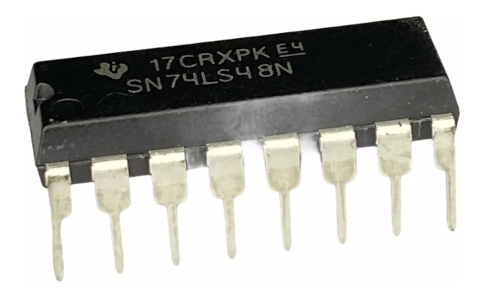 Circuitos Integrados Decodificador/Driver BCD A 7 Segmentso SN74LS48N DIP16