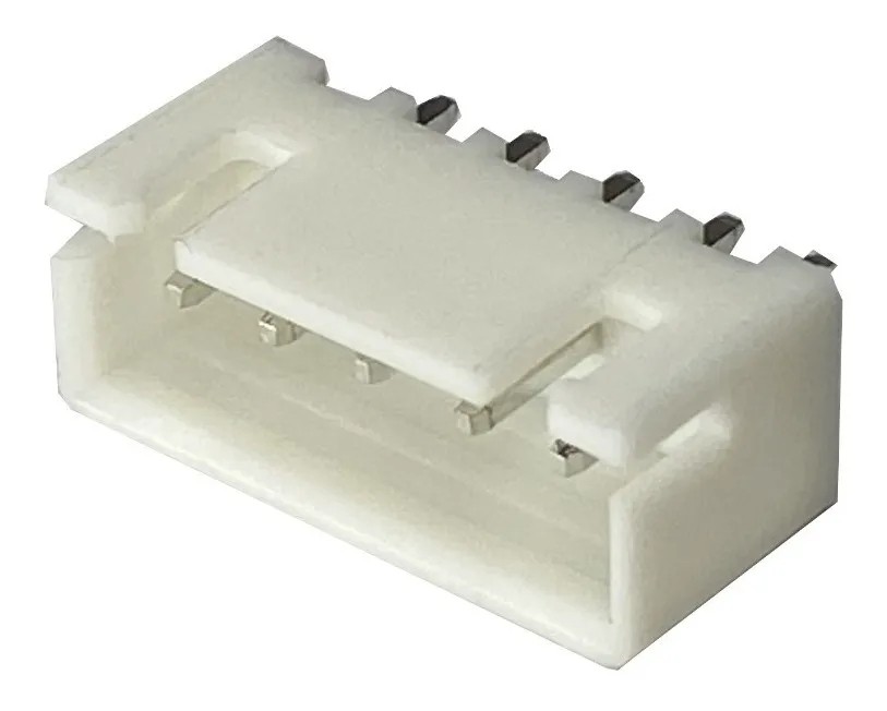 Conector Header JST XH Para PCB 5 Pines Rectos Paso 2.54mm