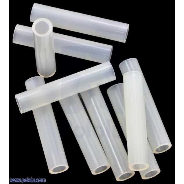 Separadores/Espaciadores Nylon Redondos Pololu Para PCB