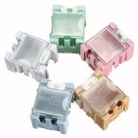 Mini Caja De Plástico Almacenamiento Componentes SMD Electrónica