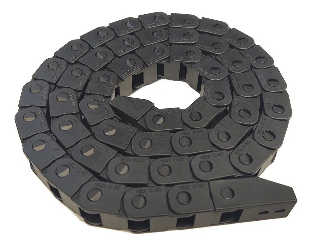 Cadena Sujetador Protector De Cable Para Máquina CNC 10x10Mm