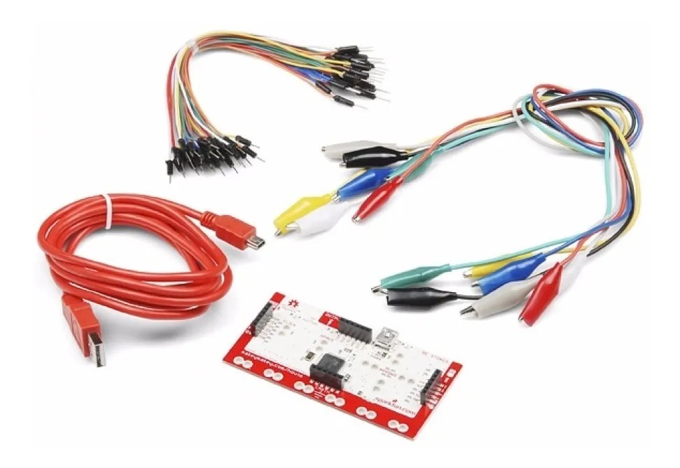 Makey Makey Set Deluxe Con Cables Compatible Con Arduino