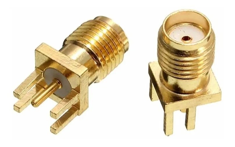 Conector SMA Hembra 180°