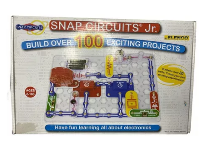 Kit Snap Circuits Jr. Electrónica Para Niños Educacional 100
