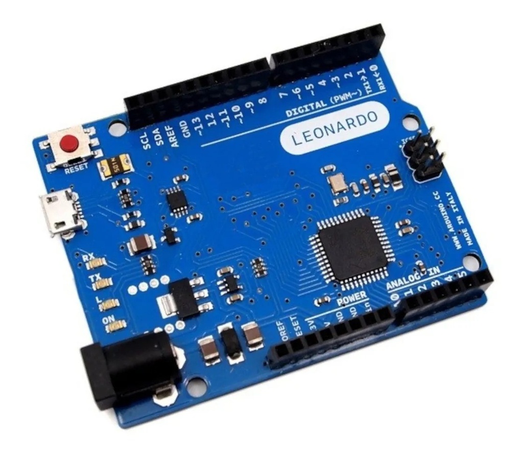 Tarjeta Arduino Leonardo 32U4 Sin Cable USB