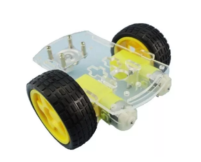 Kit Mini Robot Educacional Arduino PIC Carro Coche Chasis Seguidor Sigue Lineas