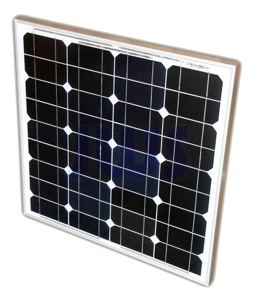 Panel Solar Fotovoltaico Monocristal 12v A 50w Potencia