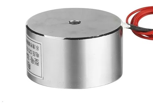 Electroimán Electromagneto LS-P50/30 12V Levanta 60kg