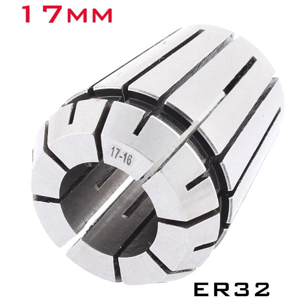 Mordaza Para Motor Spindle Motor ER32 17mm CNC Chuck Collet