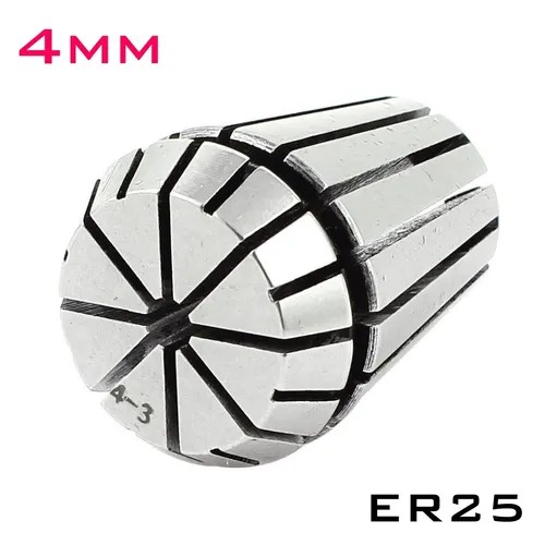 Mordaza Para Motor Spindle Motor ER25 4mm CNC Chuck Collet