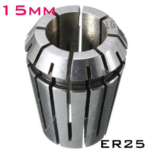 Mordaza Para Motor Spindle Motor ER25 15mm CNC Chuck Collet