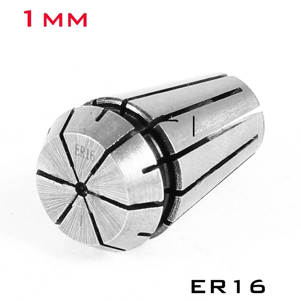 Mordaza Para Motor Spindle Motor ER16 1mm CNC Chuck Collet