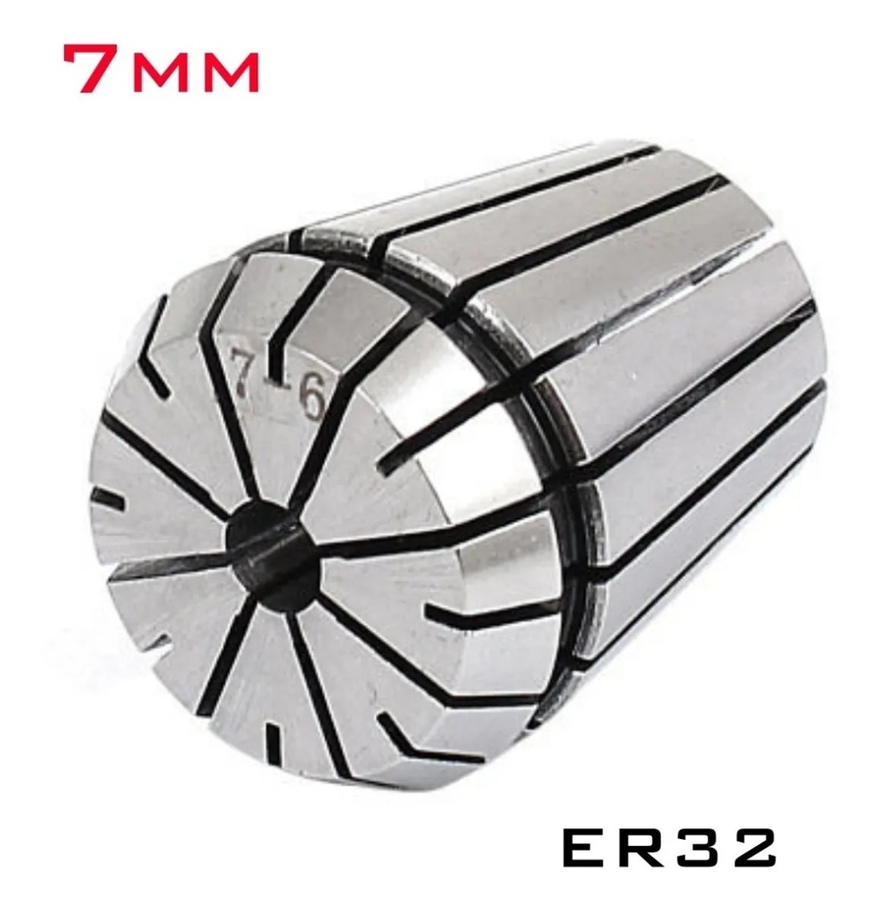 Mordaza Para Motor Spindle Motor ER32 7mm CNC Chuck Collet