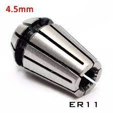 Mordaza Para Motor Spindle Motor ER11 4.5mm CNC Chuck Collet