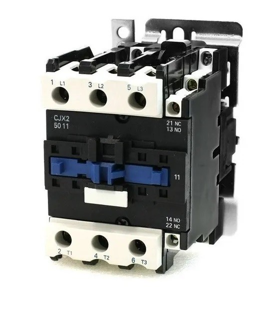 Contactor CJX2 (LC1) 5011 Trifásico 50A Bobina 24V Ac