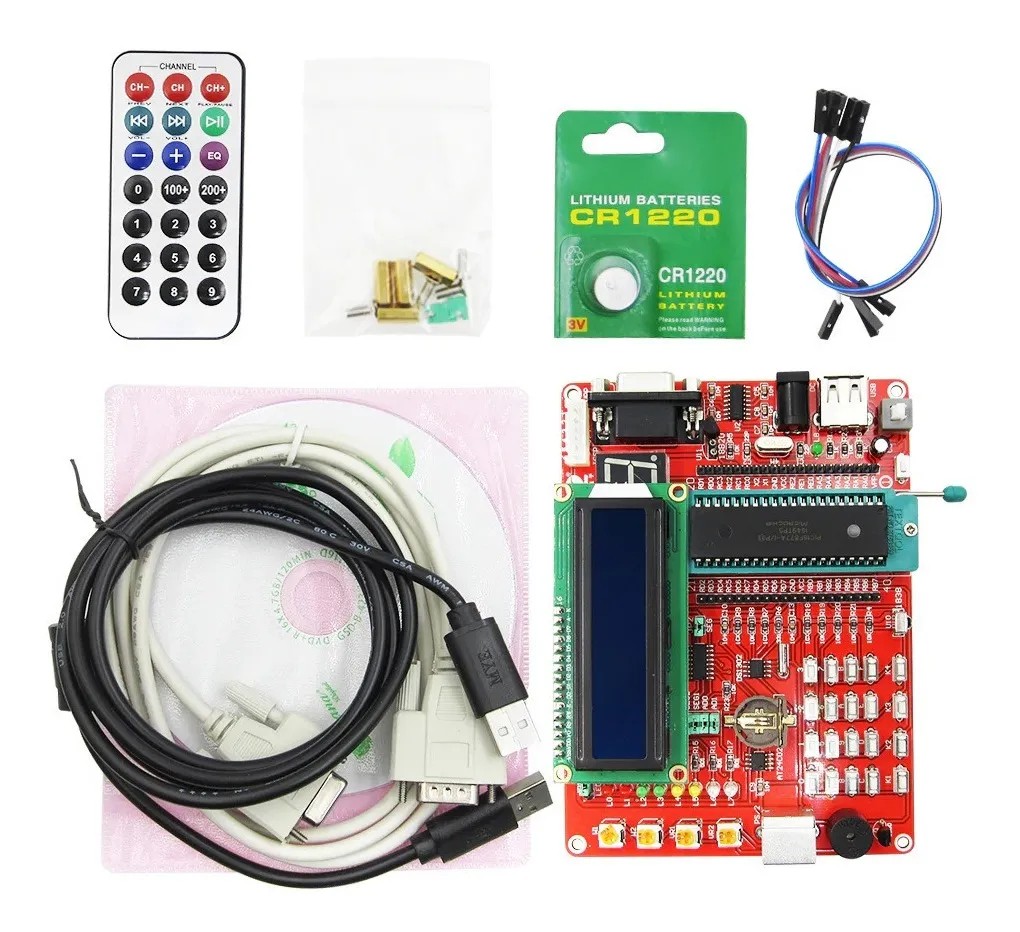 Tarjeta de Desarrollo PIC Open16F877A Standar