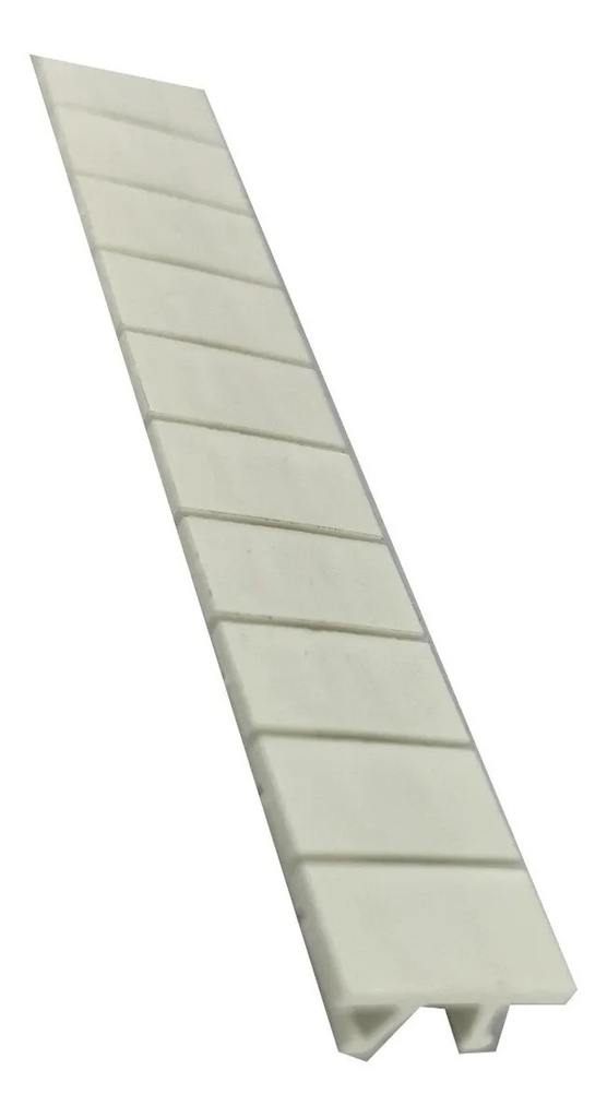 Tira De Etiquetas ZB 6 Para Clemas DIN Sin Rotular