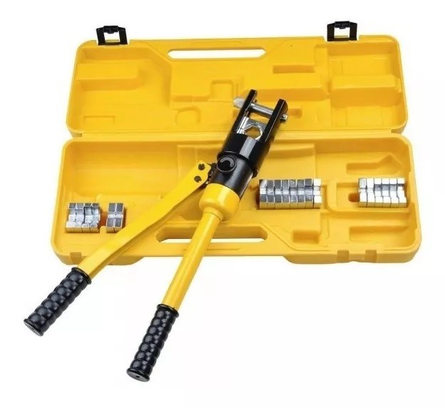 Pinza Ponchadora Hidráulica 16 - 300 Juego Con 23 Piezas
