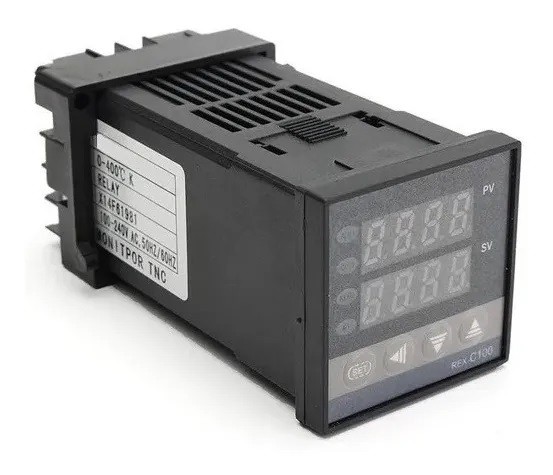 Pirómetro Digital Rex-C100 Control de Temperatura Relevador 1300 (°C)