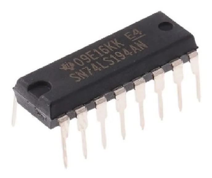 Circuito Integrado SN74LS194AN SN74LS194 74194 Registro Bidireccional