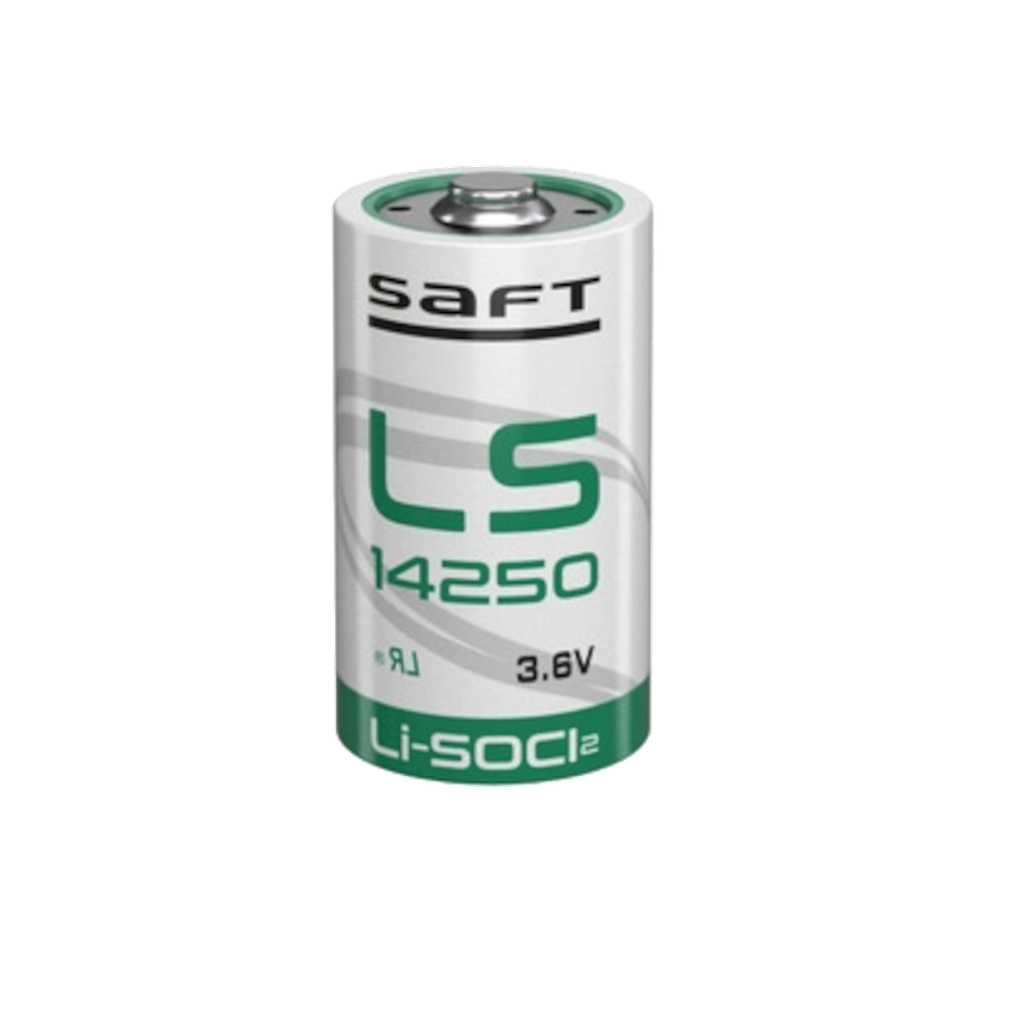 Pila Batería Saft 14250 LS14250 3.6V 1200mAh 1/2 AA Uso Especial