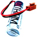 Pila Batería Toshiba ER6VC119A 3.6V 2000mAh Conector Marrón