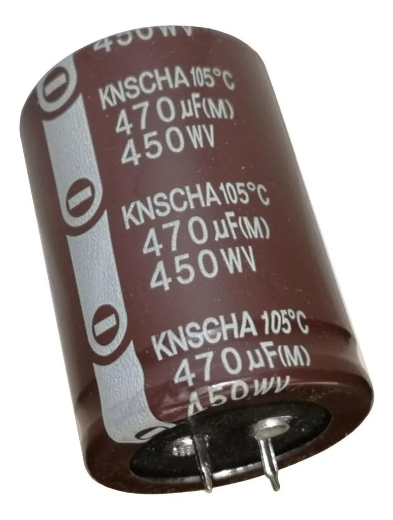 Capacitores Electrolíticos 470uf A 450v
