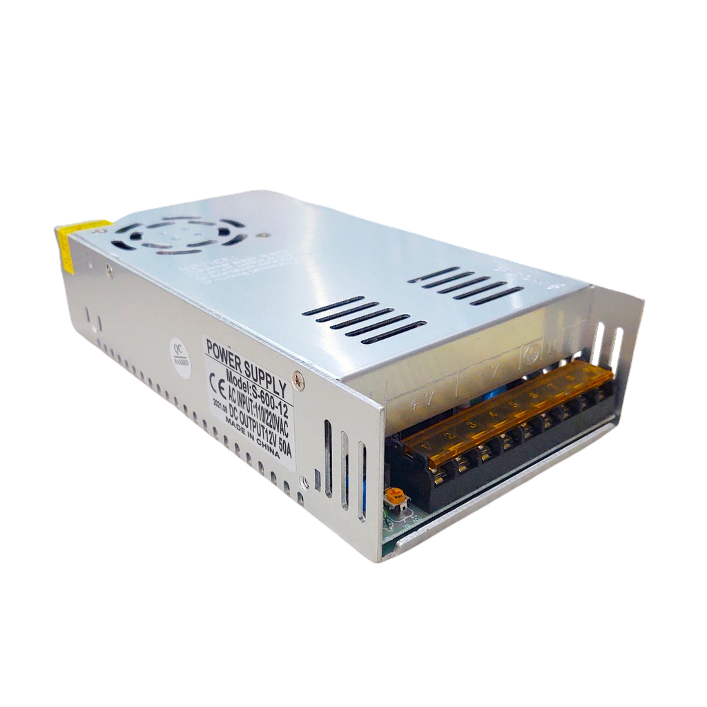 Eliminador Transformador Fuente Poder Driver 12V 50A 600W