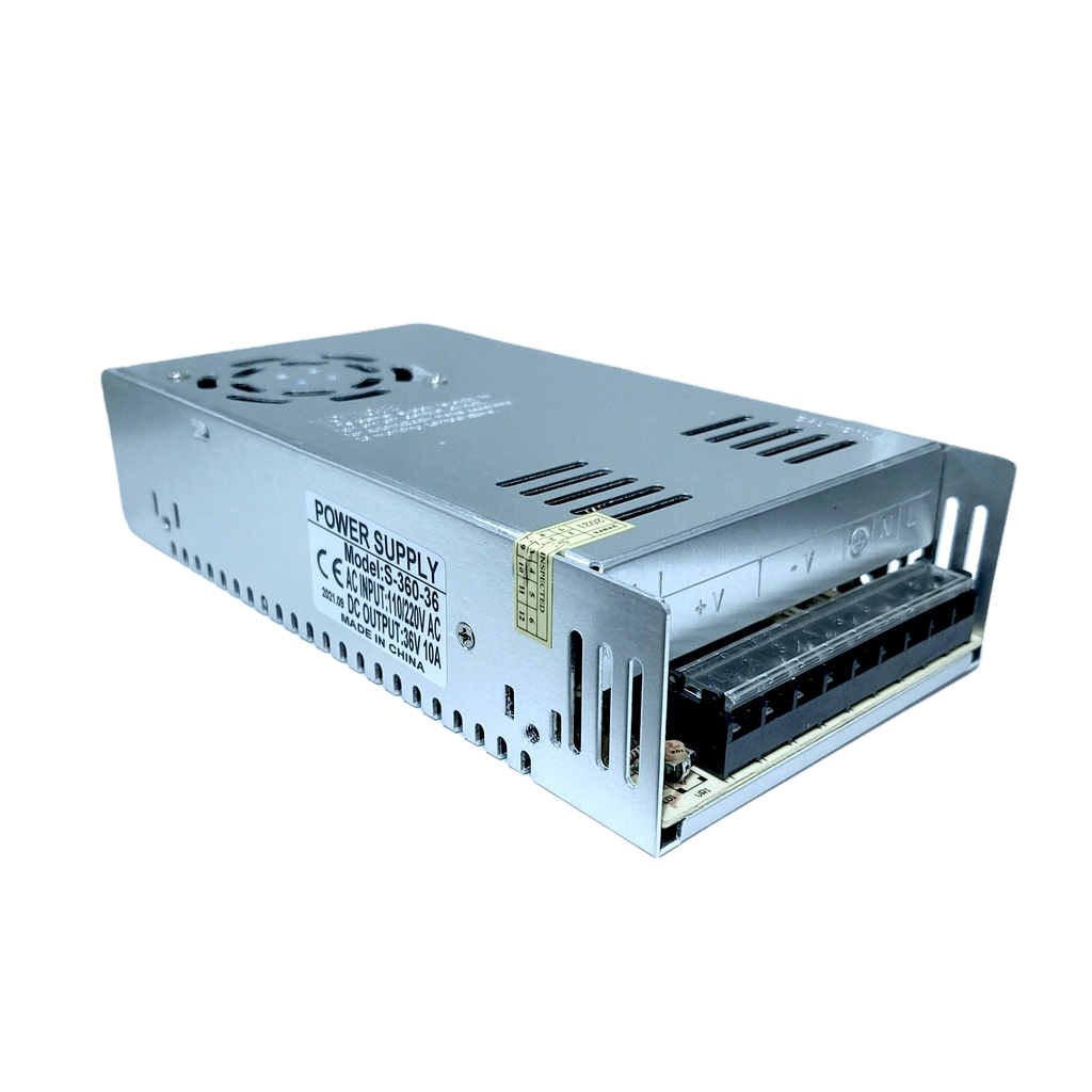 Eliminador Transformador Fuente Poder Driver 36V 10A 360W