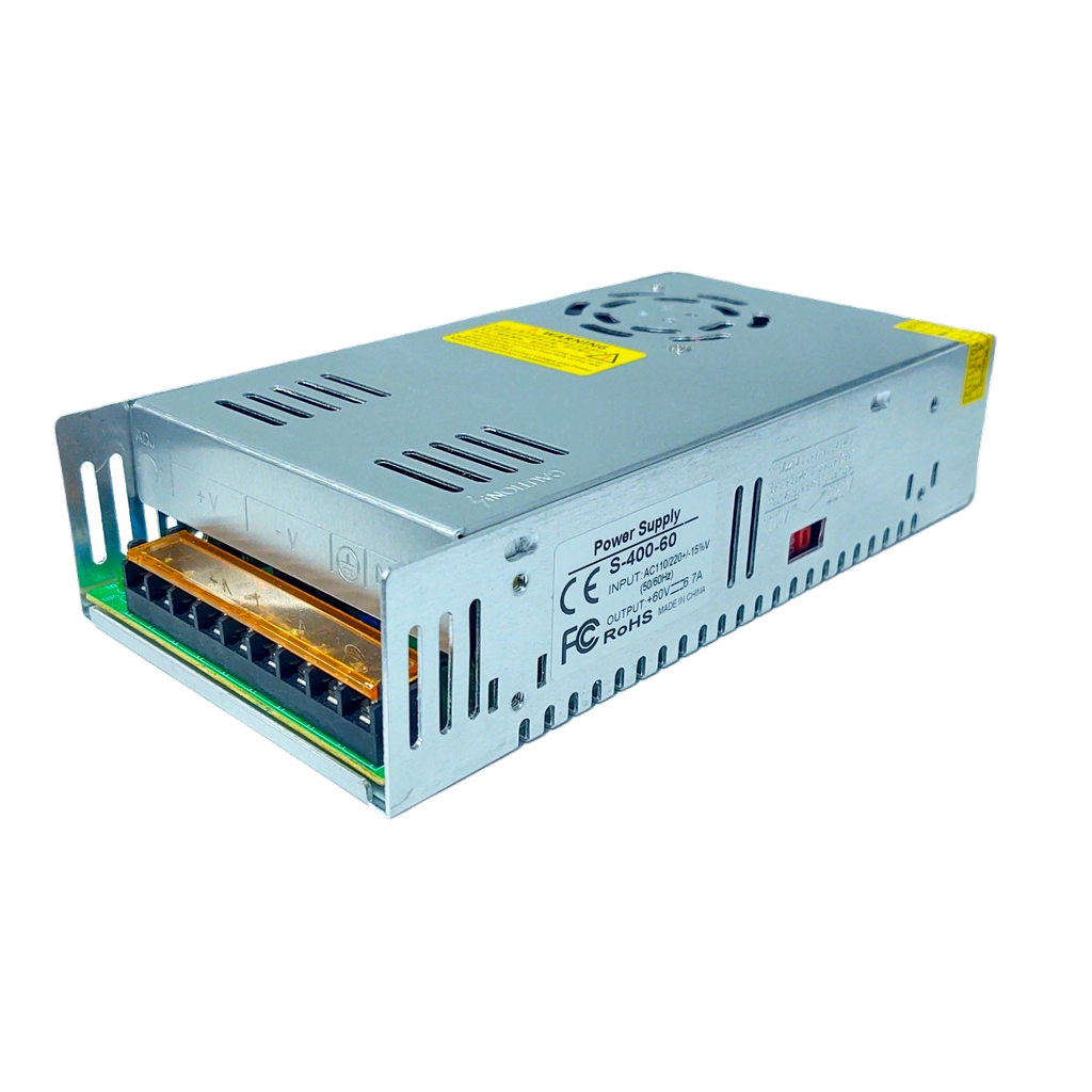 Eliminador Transformador Fuente Poder Driver 60V 6.7A 400W