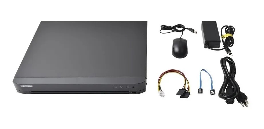 Dvr 8MP 8 Cámaras IP 8 Analógicas videovigilancia H.265+
