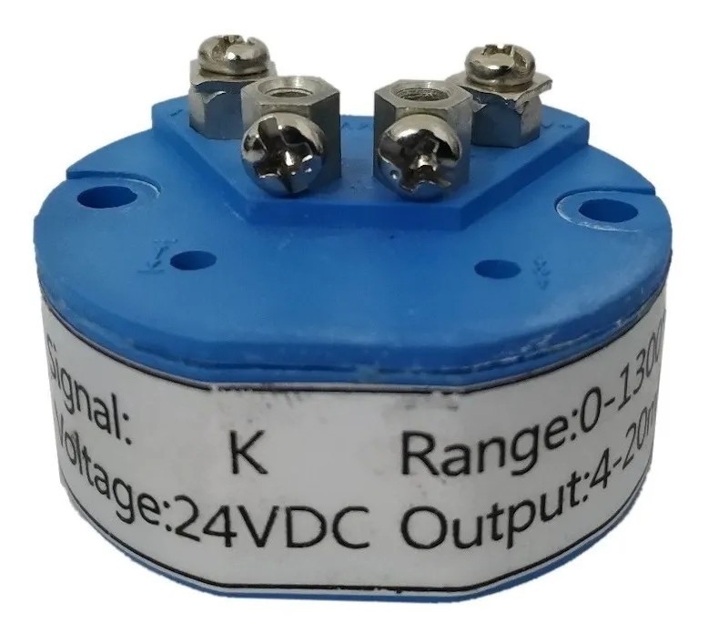 Transmisor De Temperatura, Termopar Tipo K, Salida 4-20 Ma