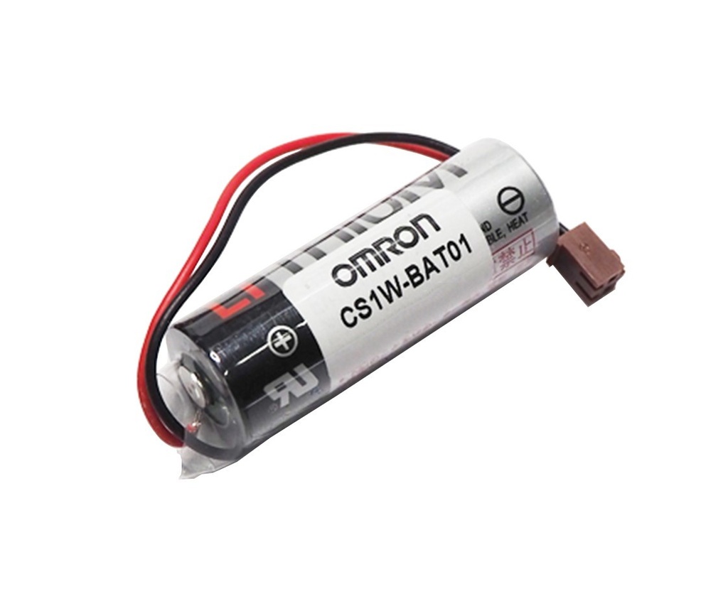 Pila Batería Toshiba CS1W-BAT01 17500 ER17500V 3.6V 2700mAh Conector JST Marrón Pequeño