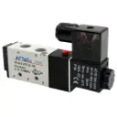 Válvula Neumática Airtac 4V210-08 110V AC 5 Vías 2 Posiciones