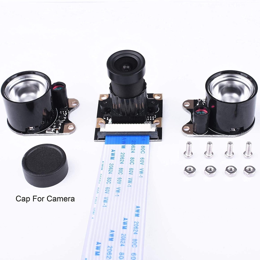 Kuman 5MP 1080p HD Camera Module for Raspberry Pi for Raspberry Pi 3 model B B+ A+ Rpi 2 a SC15
