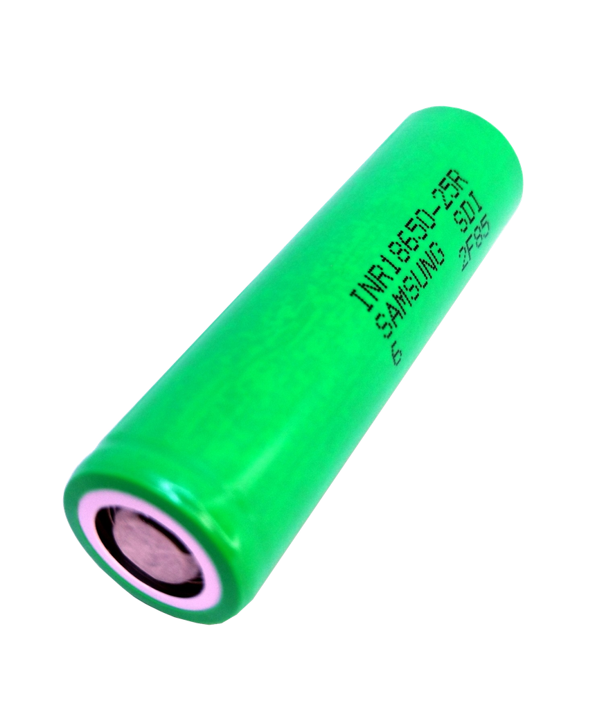 Pila Batería Samsung 18650 INR18650-25R 3.7V 2500mAh