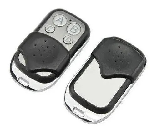 Control Remoto Led Azul Rf 433MHz Señal Fija Clon Para Alarmas Carros Portones