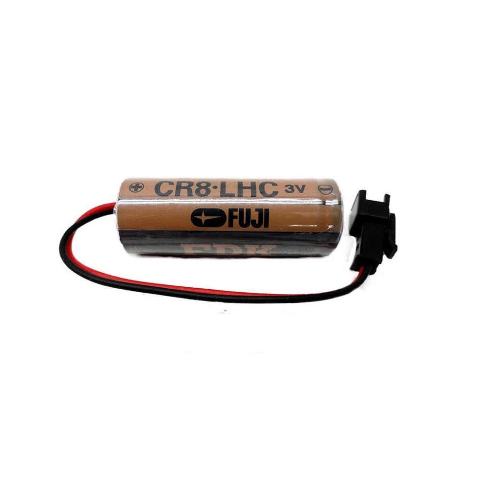 Pila Batería Fuji FDK CR8-LHC 3V 3000mAh AA Conector Negro