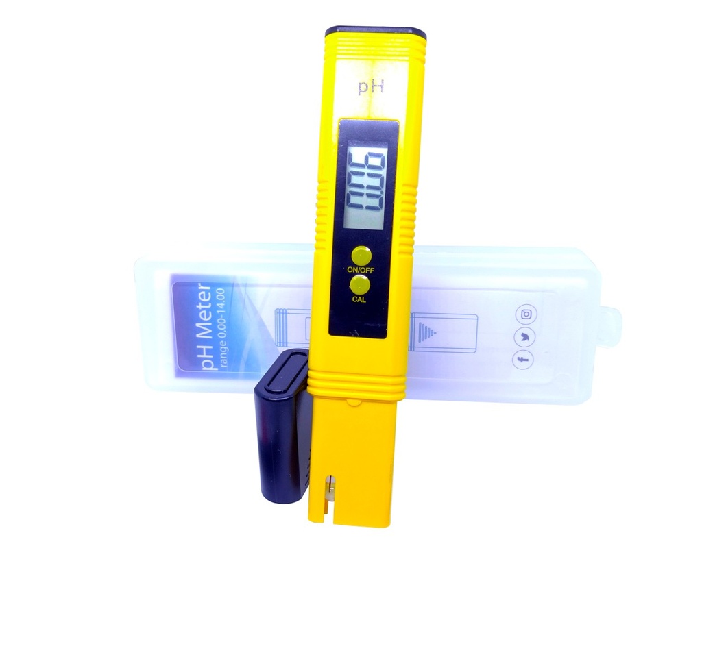 Medidor De Ph Probador de Ph Digital Portátil Ph 0-14