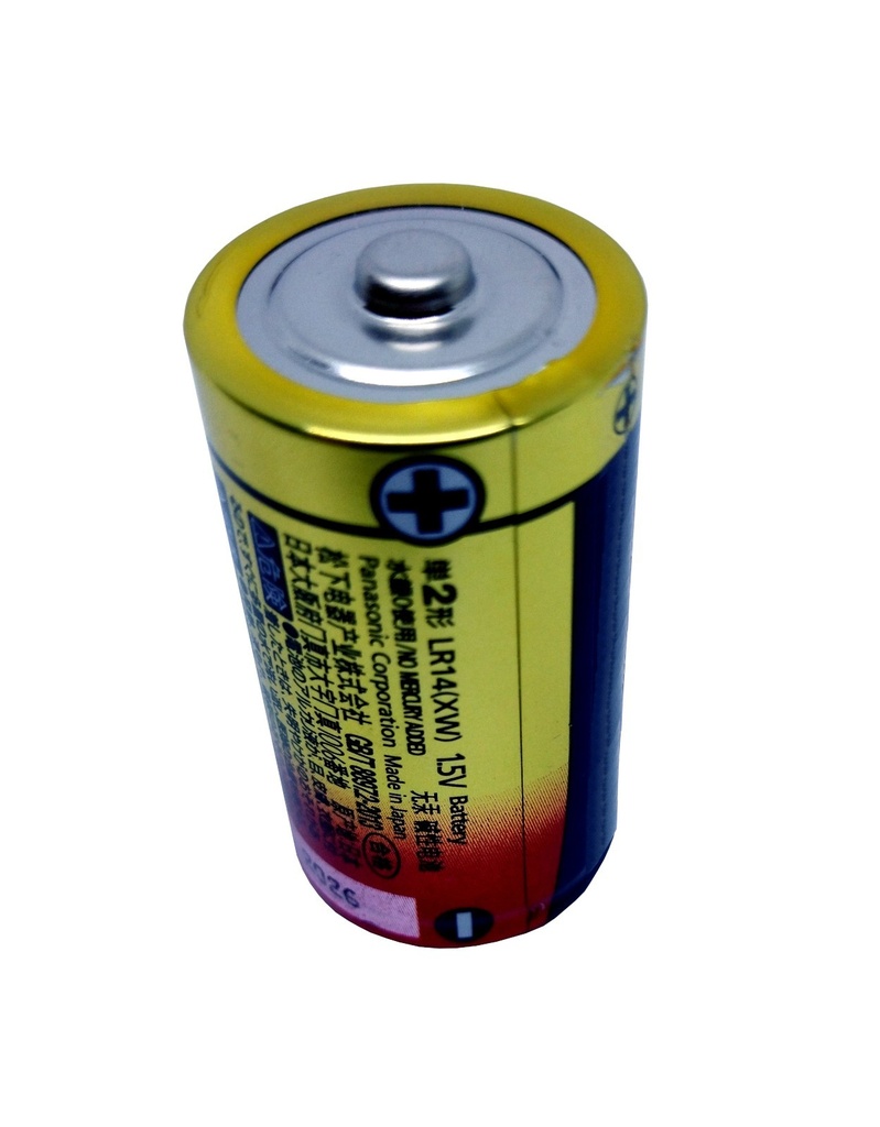 Pila Batería Panasonic LR14-C LR14XWA A98L-0031-0027 1.5V Tipo C Alcalina