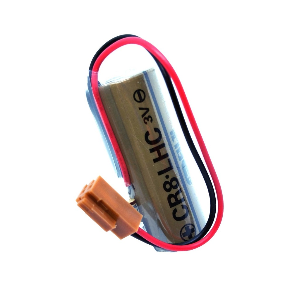 Pila Batería FDK Fuji CR8-LHC A98L-0031-0012 3V 3000mAh Conector Marrón