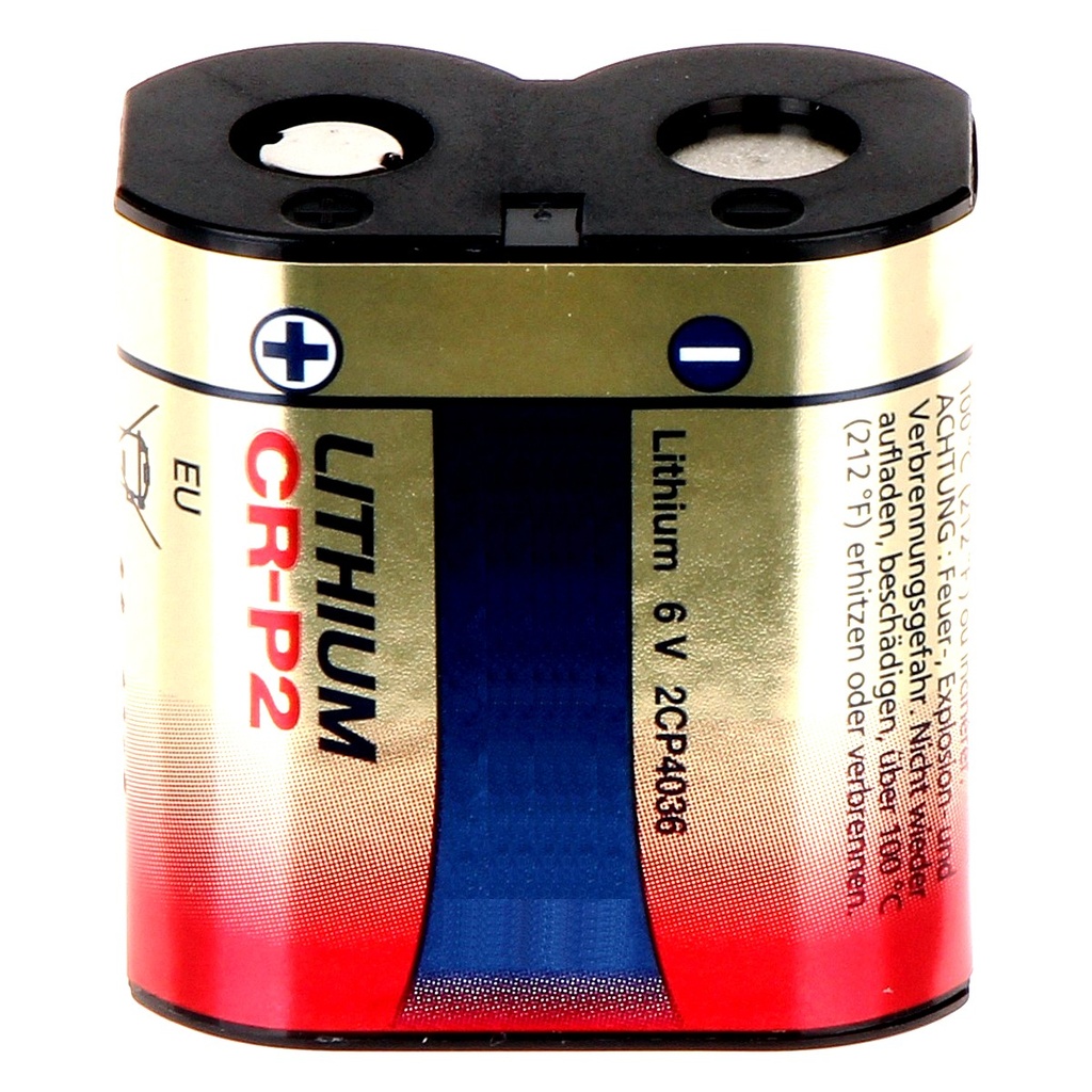 Pila Batería Panasonic CR-P2 2CP4036 CR-2PA/1B 6V 1550mAh
